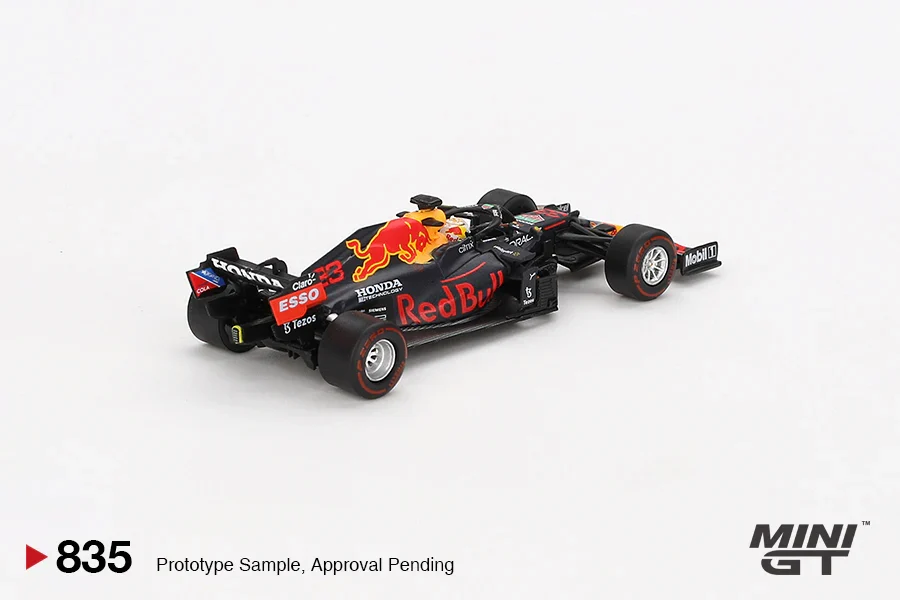 Red Bull RB16B #33 Max Verstappen 2021 Abu Dhabi Grand Prix Winner (835) - Mini GT 1:64 - Image 3