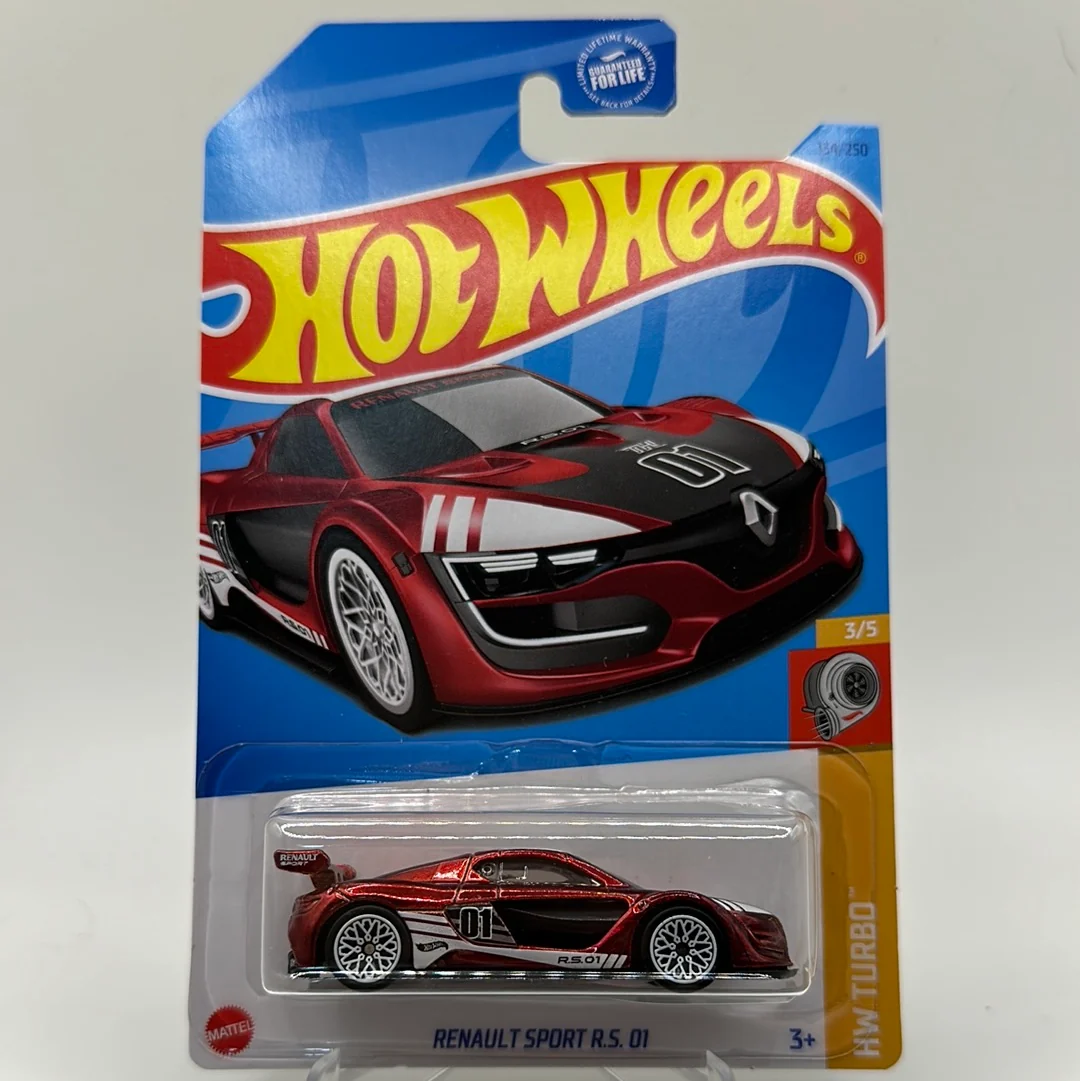 Renault Sport R.S. 01 *STH* Super Treasure Hunt (HW Turbo) 3/5 Hotwheels Mainline 134/250