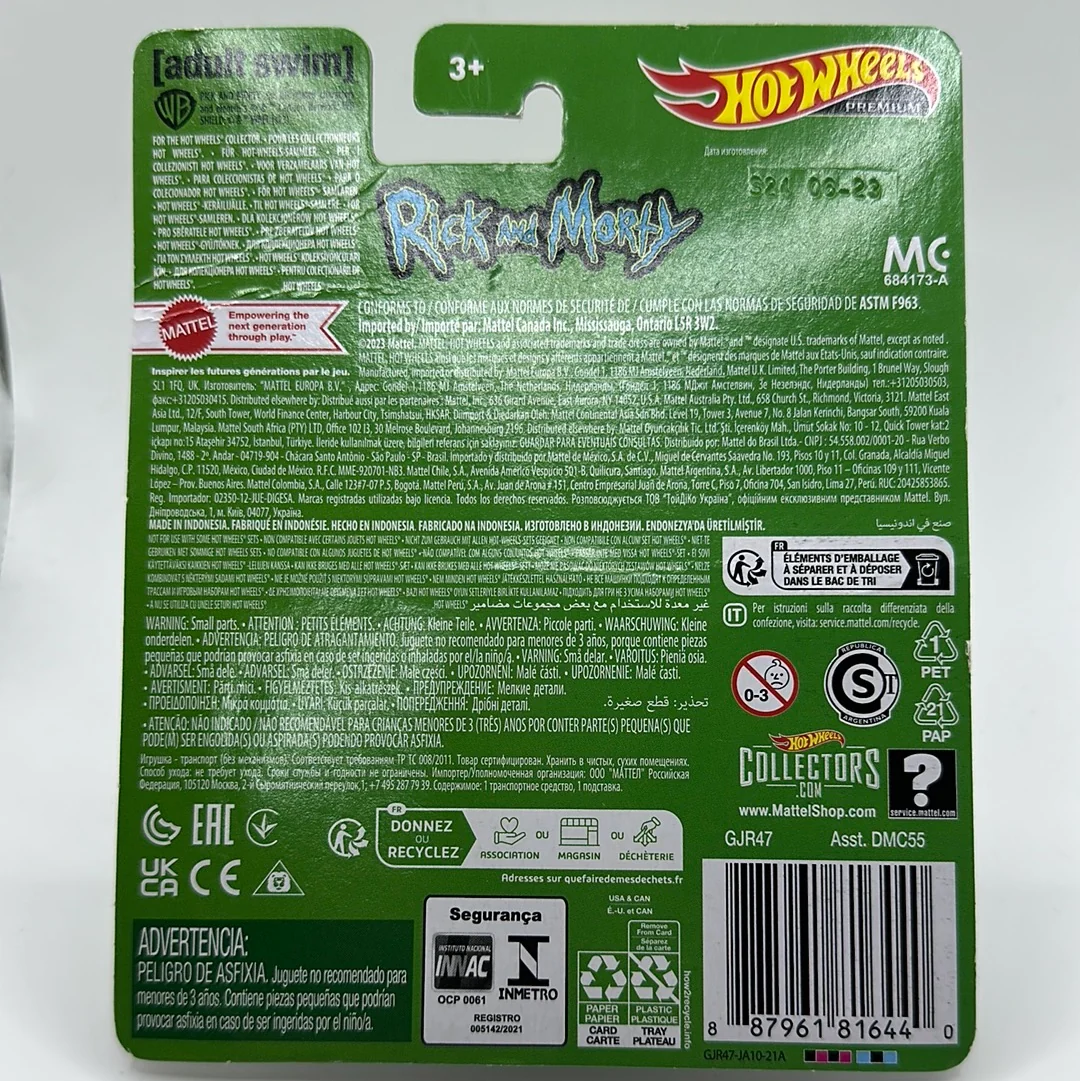 Rick’s Ship Rick & Morty Hotwheels Premium 1:64 - Image 2