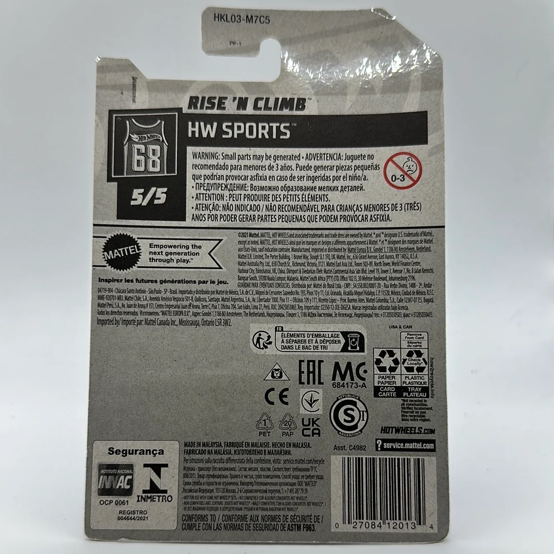 Rise ‘N Climb *TH* Treasure Hunt HW Sports 5/5 Hotwheels Mainline 146/250 - Image 2