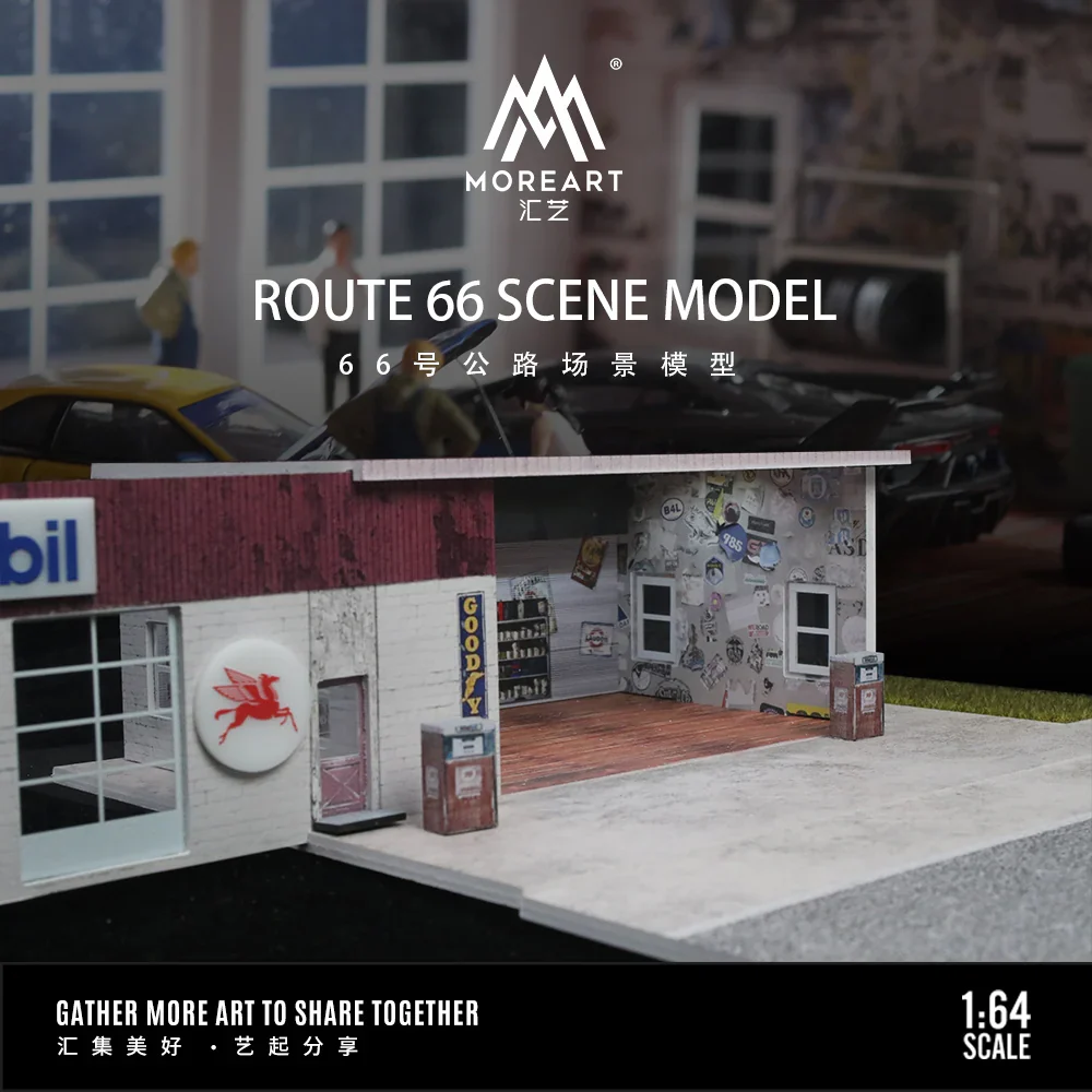 ROUTE 66 SCENE MODEL MO936405 - MOREART 1:64 - Image 2