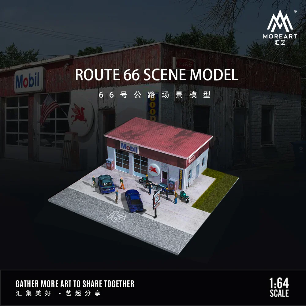 ROUTE 66 SCENE MODEL MO936405 - MOREART 1:64 - Image 3
