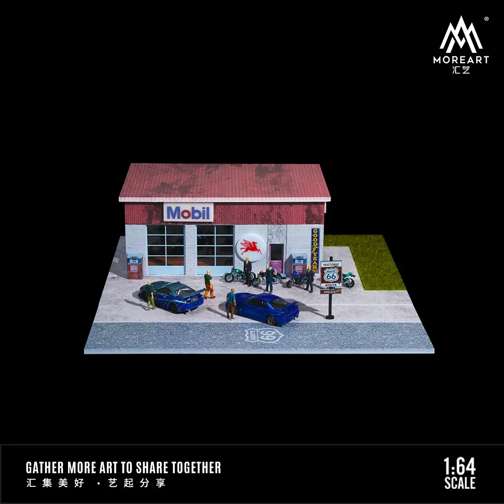 ROUTE 66 SCENE MODEL MO936405 - MOREART 1:64 - Image 5