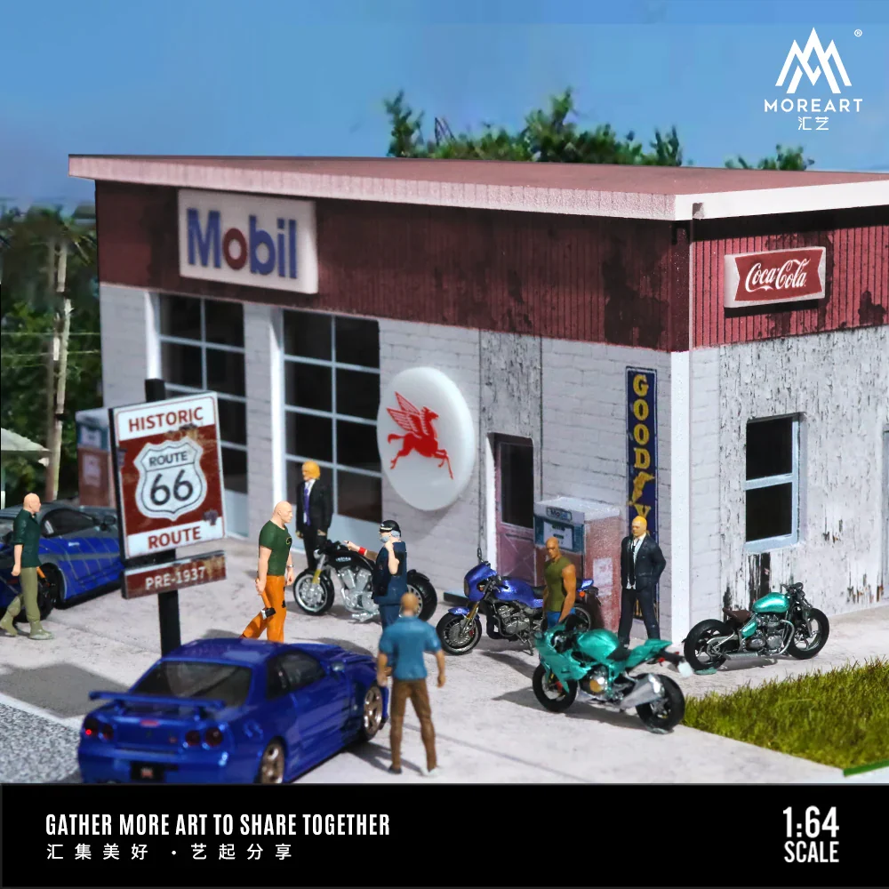 ROUTE 66 SCENE MODEL MO936405 - MOREART 1:64 - Image 7
