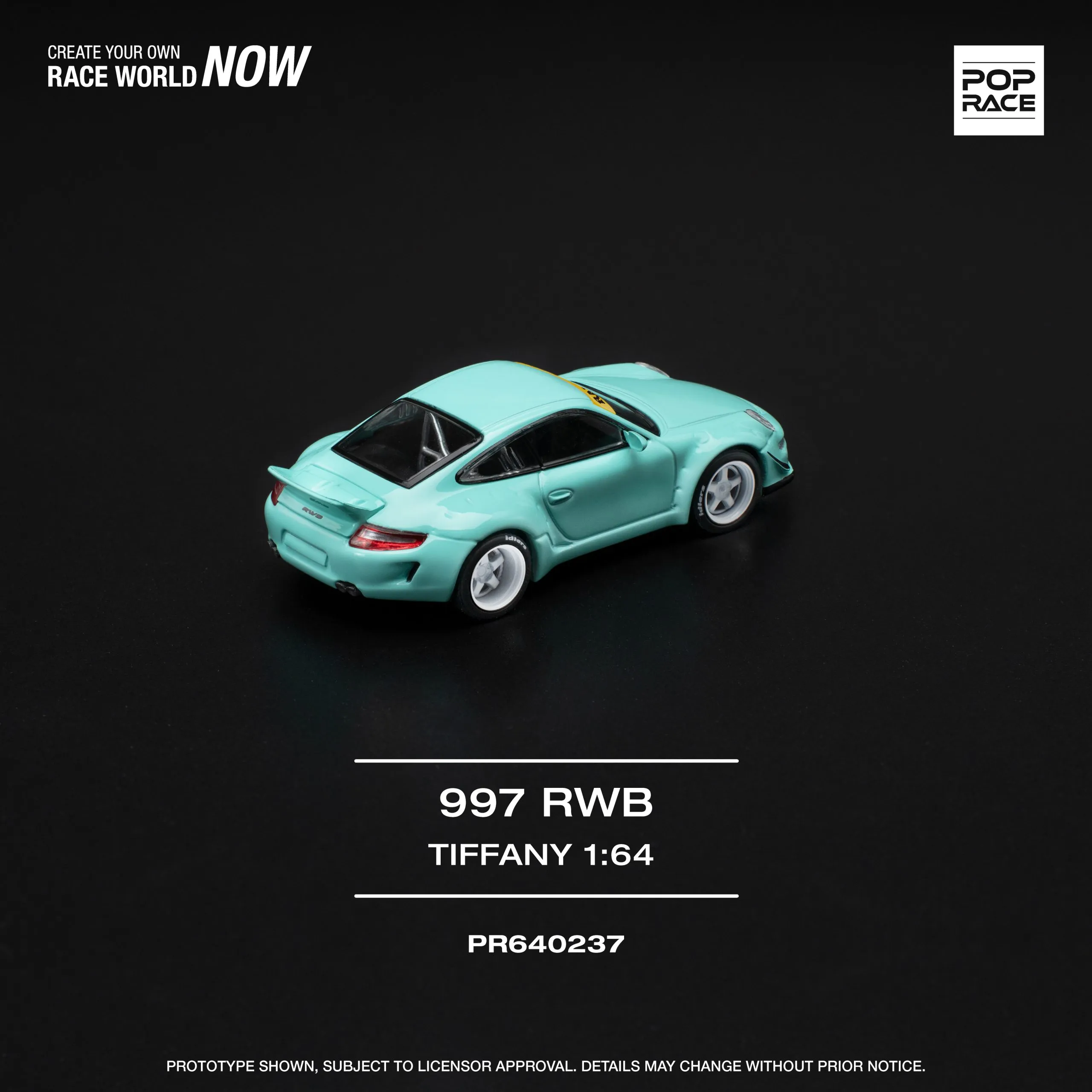 RWB 997 Tiffany Blue POP RACE 1:64 - Image 2