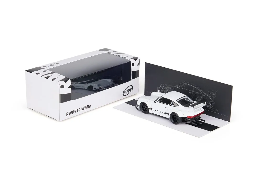 RWB Porsche 930 (White) – MM 1:64