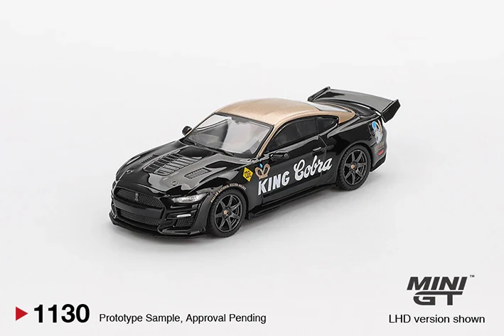 Shelby GT500 Dragon Snake Concept Black/Gold - MGT01130 Mini GT 1:64 (Box)