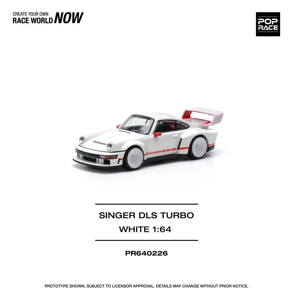 SINGER DLS TURBO "PORSCHE 934" WHITE POP RACE - Image 2