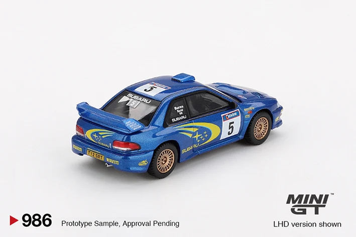 Subaru Impreza WRC99 - #5, Richard Burns / Robert Reid - Winner, 1999 Rally Australia -  Australia Market Exclusive Mini gt - Image 2
