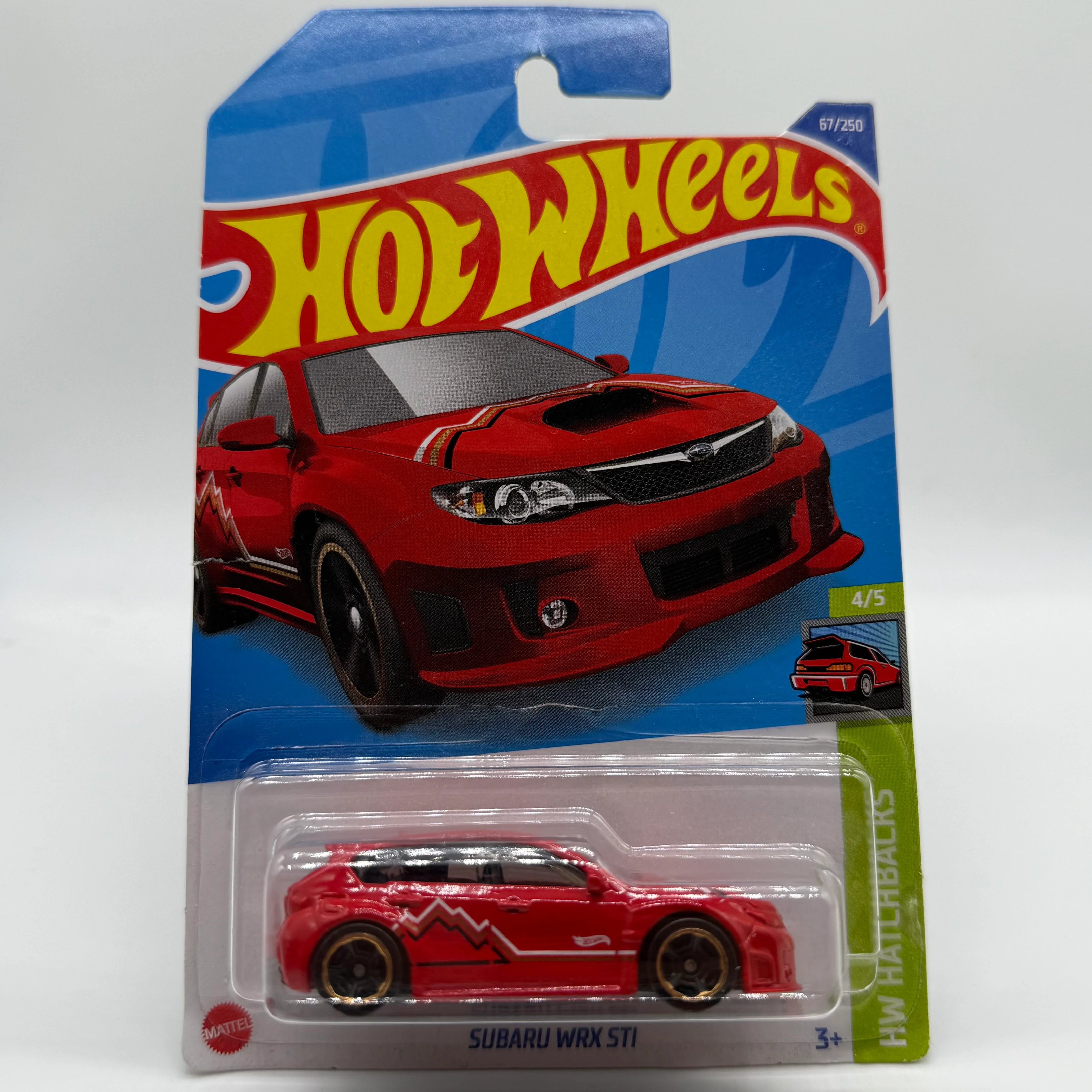 Subaru WRX STI - HW Hatchbacks 4/5 Hotwheels Mainline 67/250