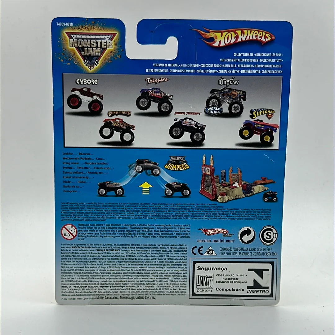 Thrasher 69/75 FLAG SERIES Hotwheels Monster Jam 2009 Release - Image 2