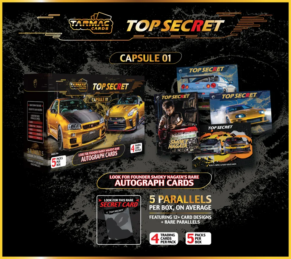 Top Secret Capsule 01 (Box) - Tarmac Cards - Image 2