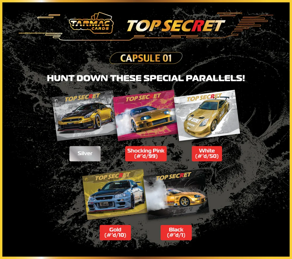 Top Secret Capsule 01 (Box) - Tarmac Cards - Image 3