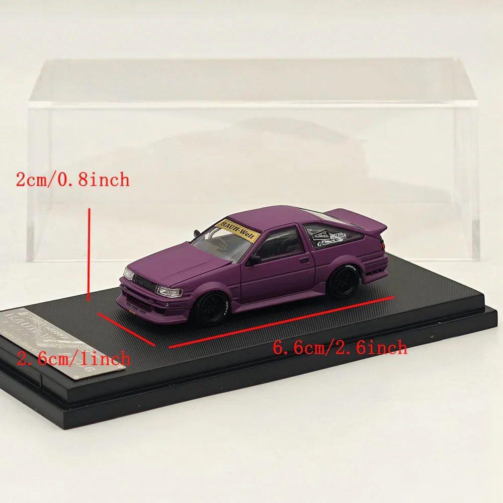 Toyota AE86 Trueno RWB Purple “Limited to 499pcs* SW 1:64 - Image 6