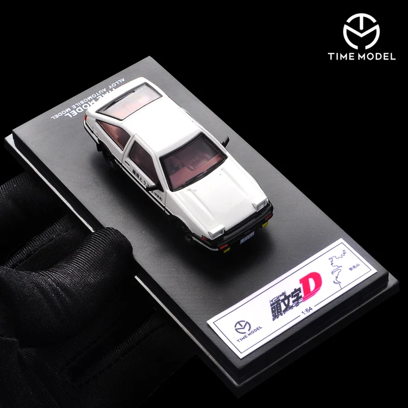 Toyota AE86 INITIAL D (White Top) - Time Model 1:64 - Image 4
