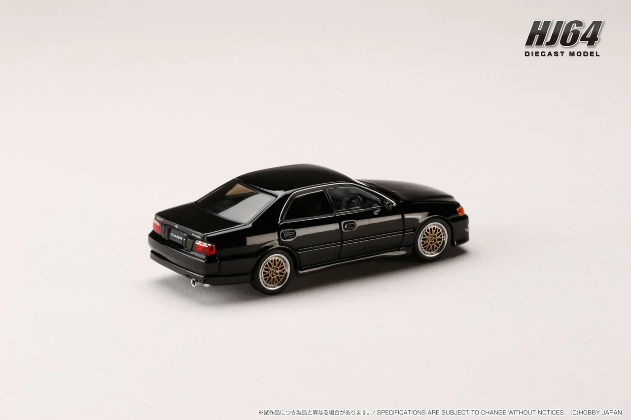 Toyota CHASER TOURER V (JZX100) 1998 Black - Hobby Japan 1:64 - Image 2
