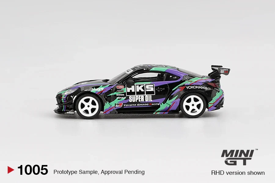 TOYOTA GR86 HKS TYPE R (2022 TOKYO AUTO SALON) MINI GT 1:64 - Image 3