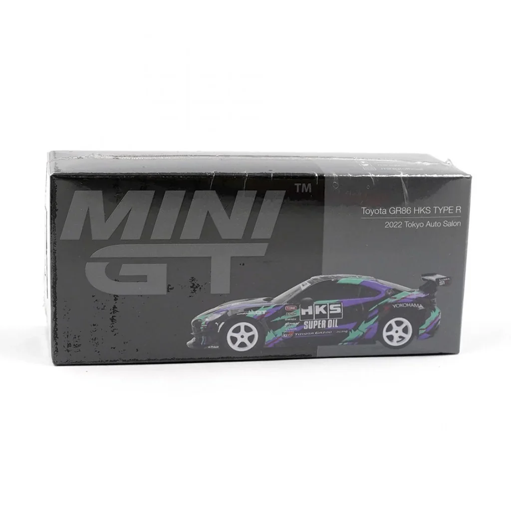 TOYOTA GR86 HKS TYPE R (2022 TOKYO AUTO SALON) MINI GT 1:64 - Image 4