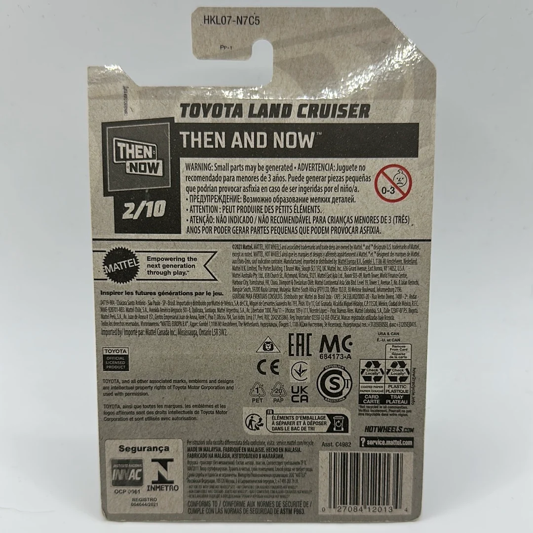 Toyota Land Cruiser TH *Treasure Hunt* Then & Now 2/10 Hotwheels 194/250 - Image 2