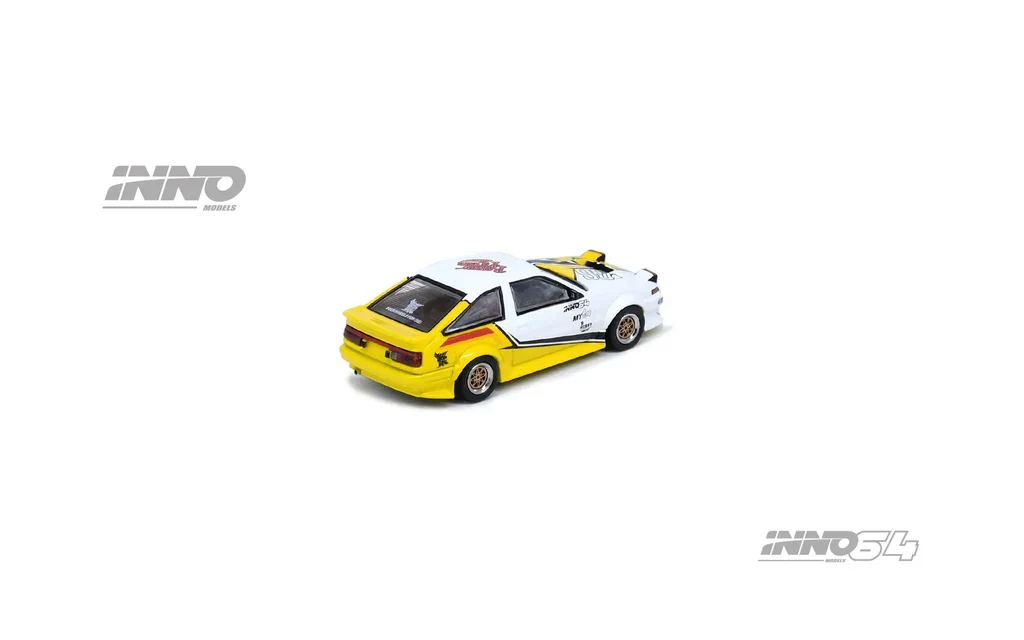 TOYOTA SPRINTER TRUENO AE86 COROLLA BRUNEI DIECAST KUSTOM SHOW INNO64 1:64 - Image 4