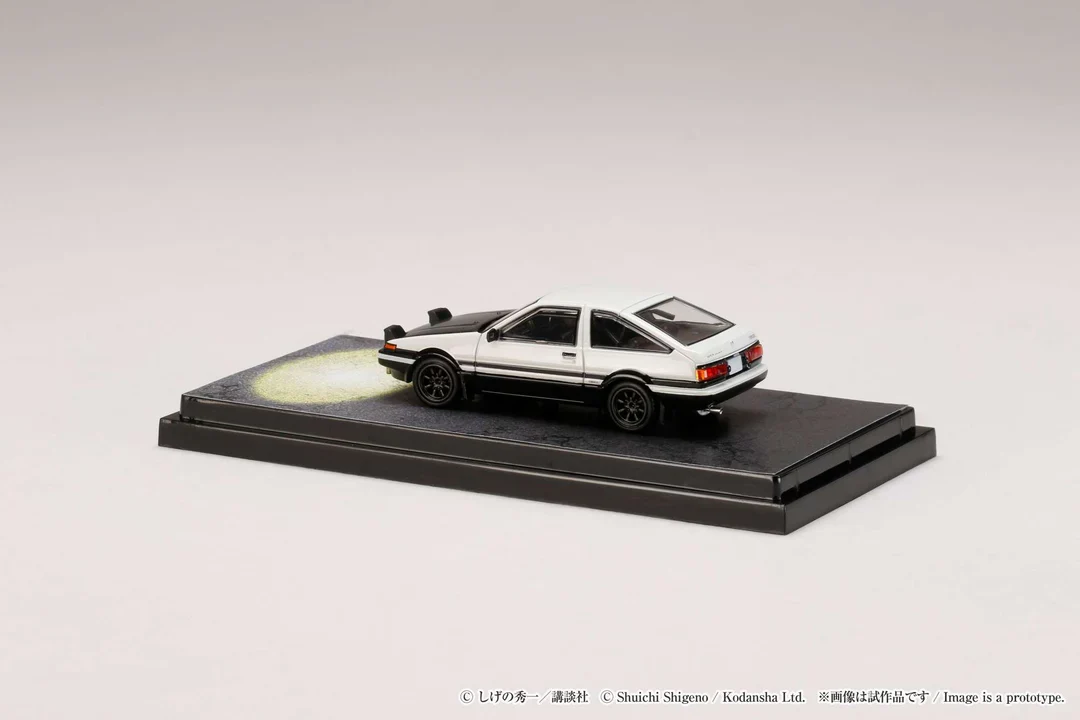 Toyota SPRINTER TRUENO (AE86) FINAL VERSION / INITIAL D Engine Mounted Model - Hobby Japan - Image 10