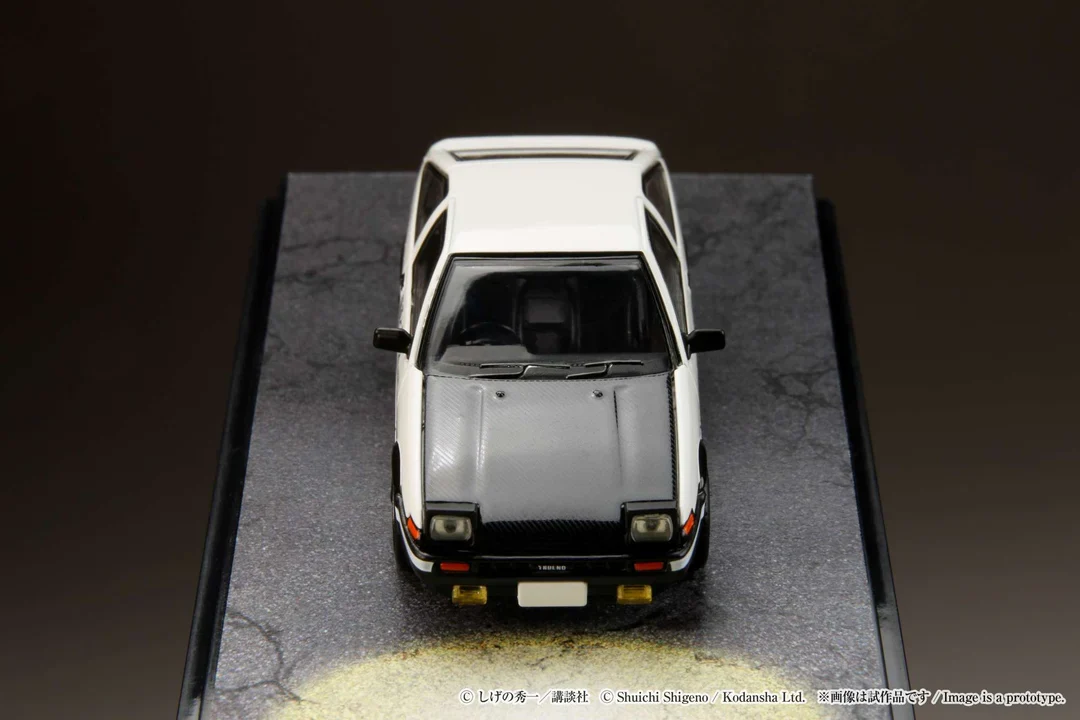 Toyota SPRINTER TRUENO (AE86) FINAL VERSION / INITIAL D Engine Mounted Model - Hobby Japan - Image 5