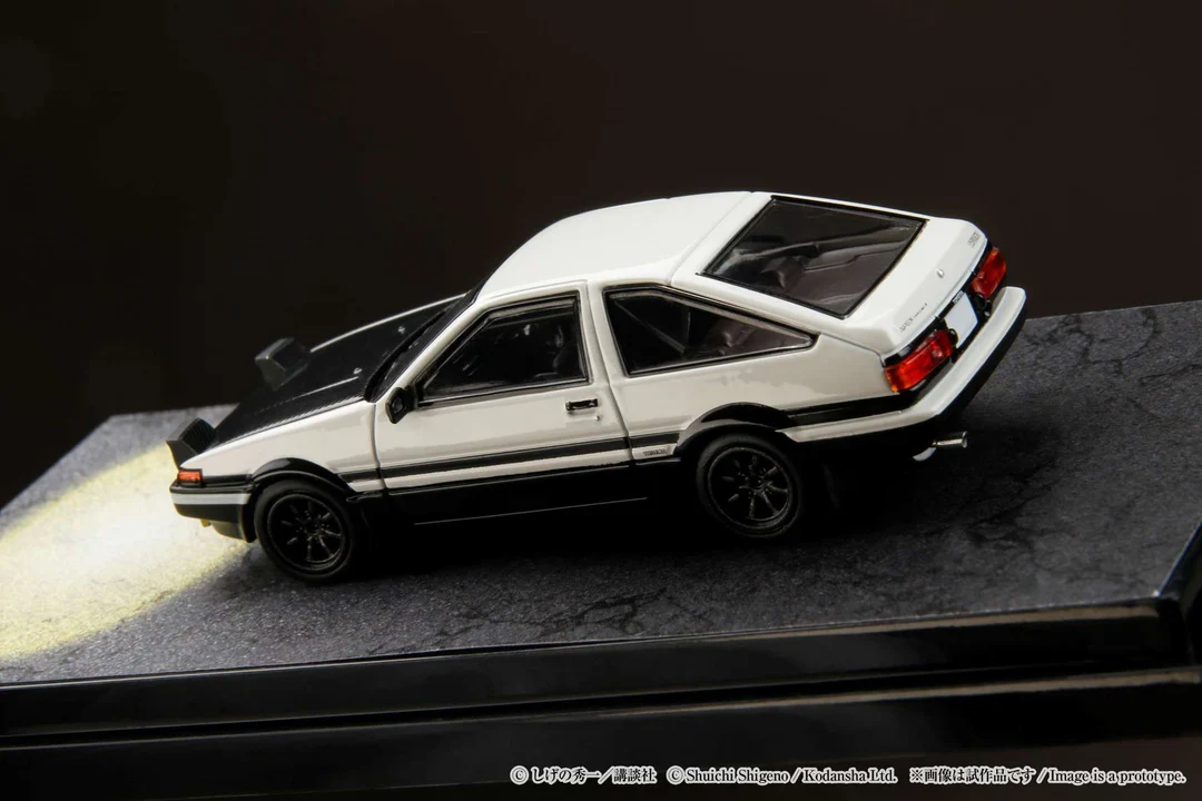 Toyota SPRINTER TRUENO (AE86) FINAL VERSION / INITIAL D Engine Mounted Model - Hobby Japan - Image 8