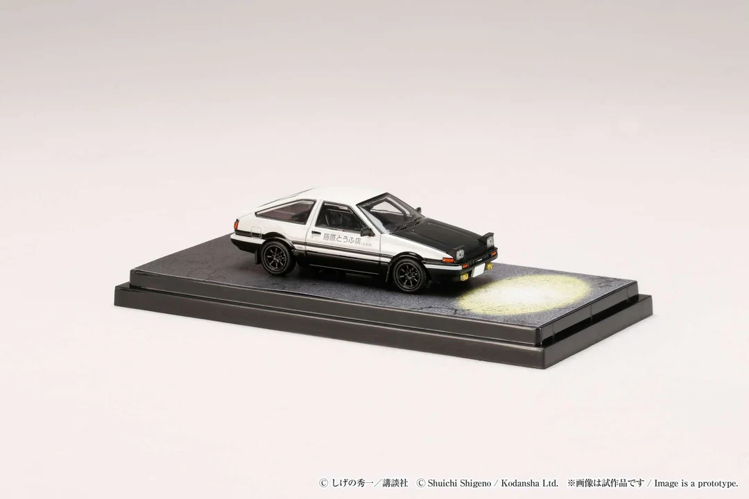 Toyota SPRINTER TRUENO (AE86) FINAL VERSION / INITIAL D Engine Mounted Model - Hobby Japan - Image 9