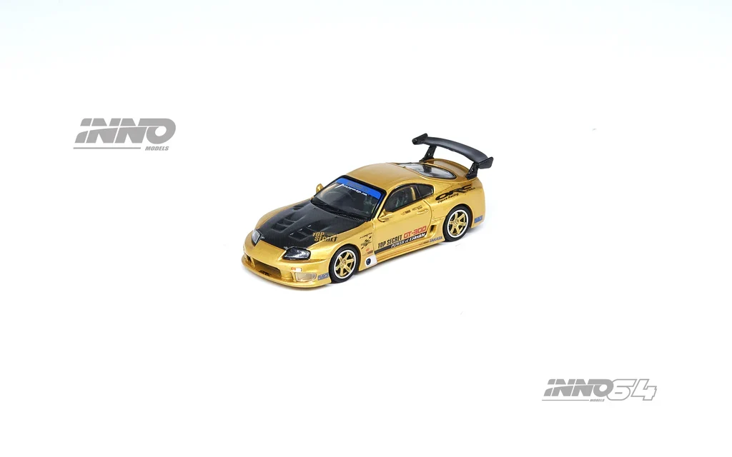 TOYOTA SUPRA (A80) TOP SECRET GT300 (GOLD) INNO64 - Image 4