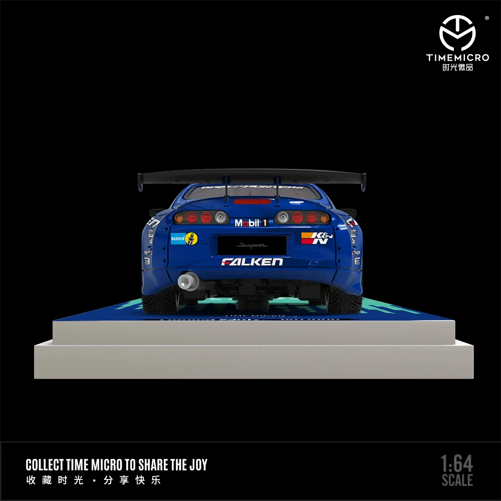 Toyota Supra A80Z FALKEN - *LIMITED TO 999pcs* TimeMicro 1:64 - Image 4