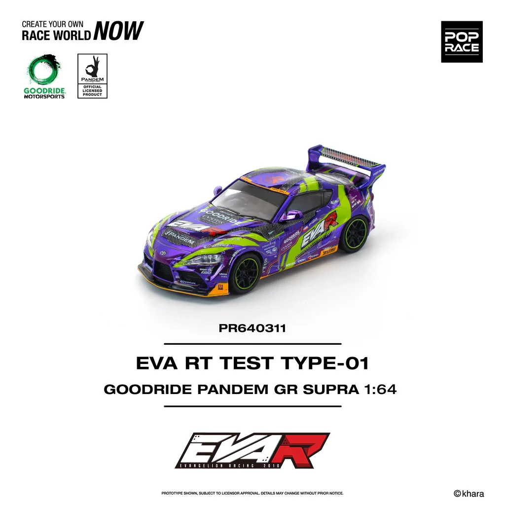 TOYOTA SUPRA (A90) PANDEM -- EVA RT TEST TYPE-01 GOODRIDE - POP RACE 1:64 - Image 7