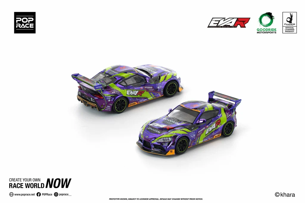 TOYOTA SUPRA (A90) PANDEM -- EVA RT TEST TYPE-01 GOODRIDE - POP RACE 1:64 - Image 9