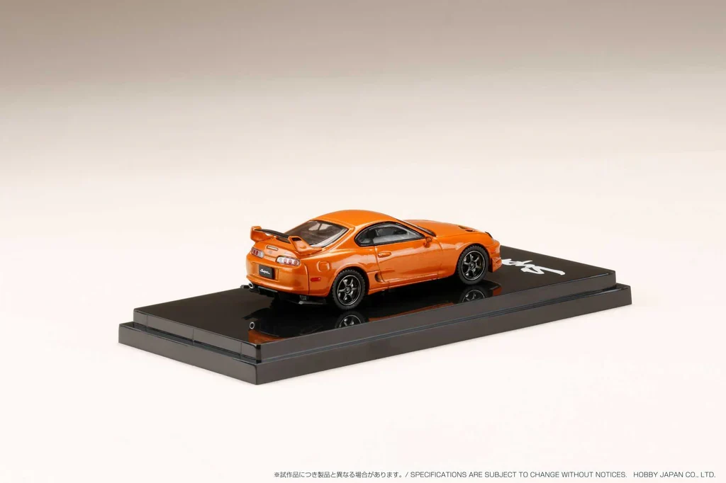 TOYOTA SUPRA RZ (A80) JDM STYLE (ORANGE) HOBBY JAPAN 1:64 - Image 3