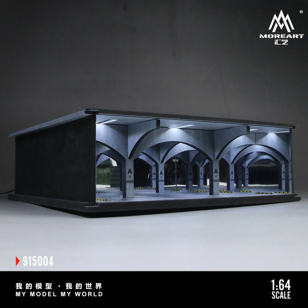 Underground Parking Garage - Morearts 1:64 w/Led Lights - Image 3