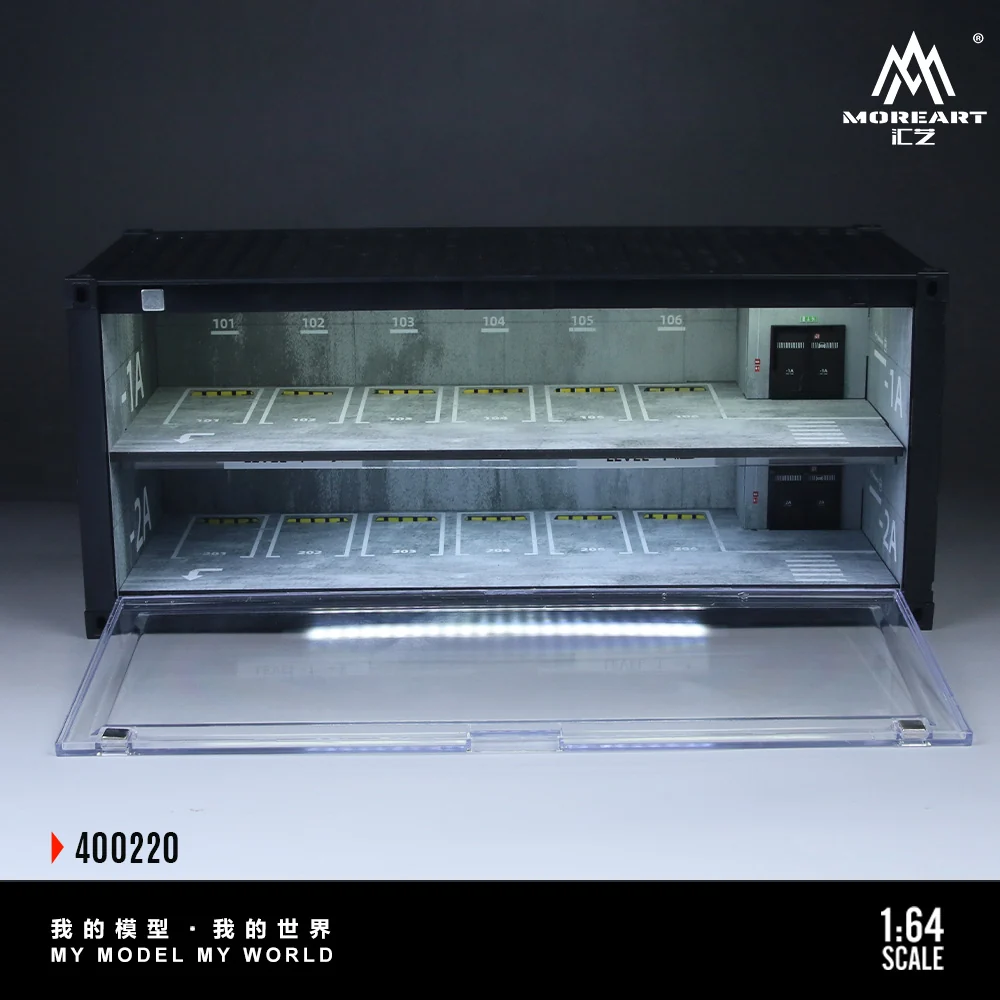 Underground Parking Garage Shipping Container - MoreArts 1:64 - Image 2