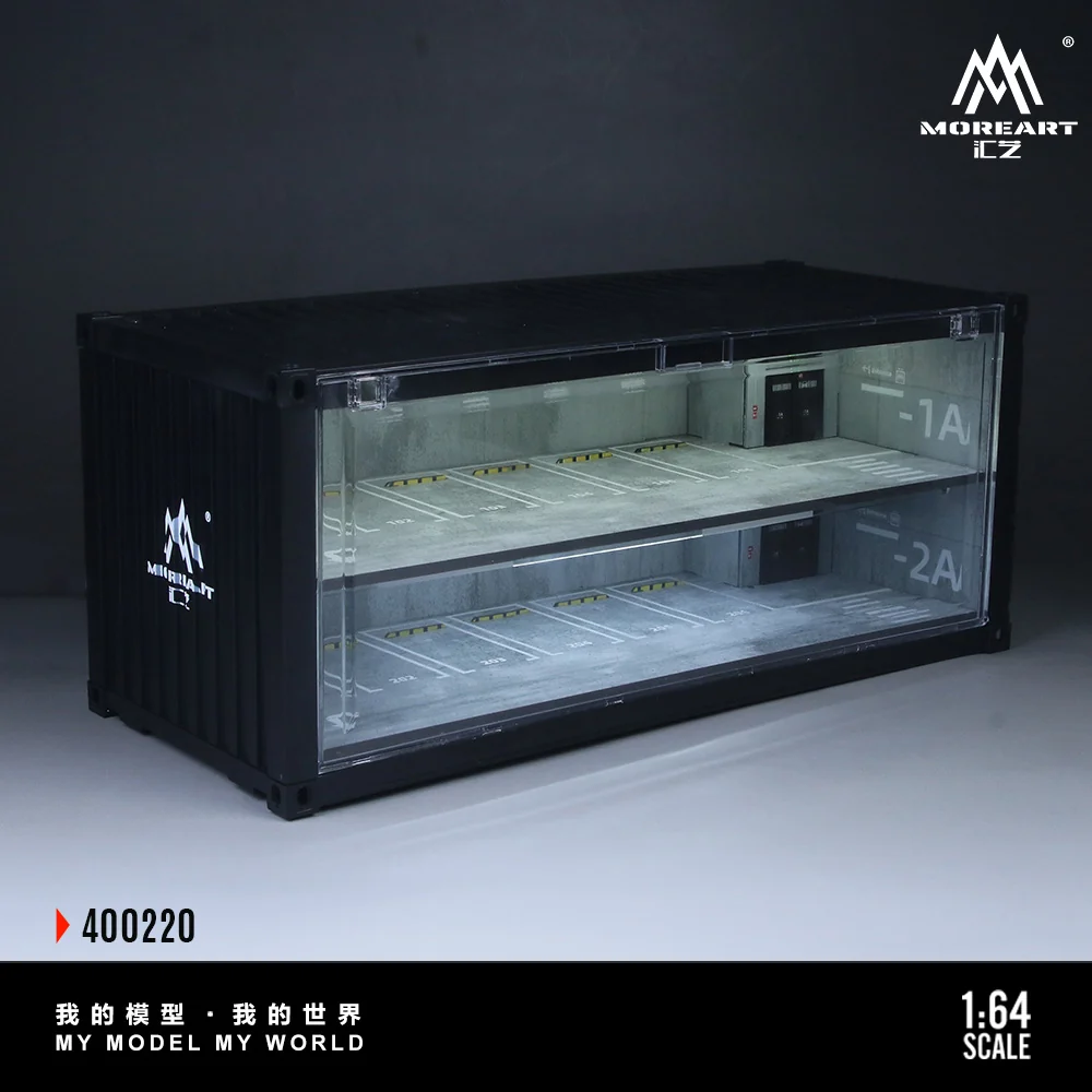 Underground Parking Garage Shipping Container - MoreArts 1:64 - Image 3
