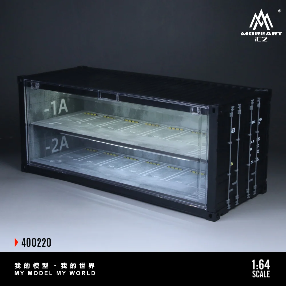 Underground Parking Garage Shipping Container - MoreArts 1:64 - Image 4