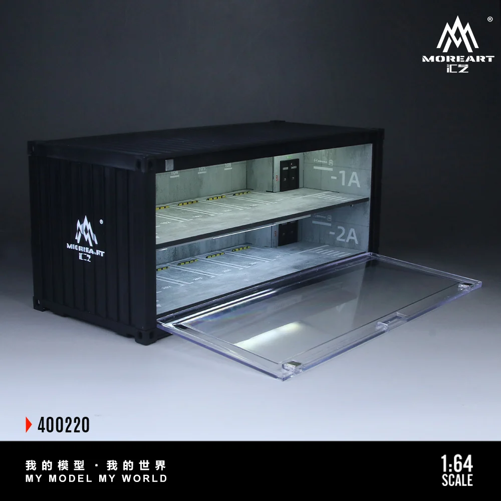 Underground Parking Garage Shipping Container - MoreArts 1:64 - Image 5