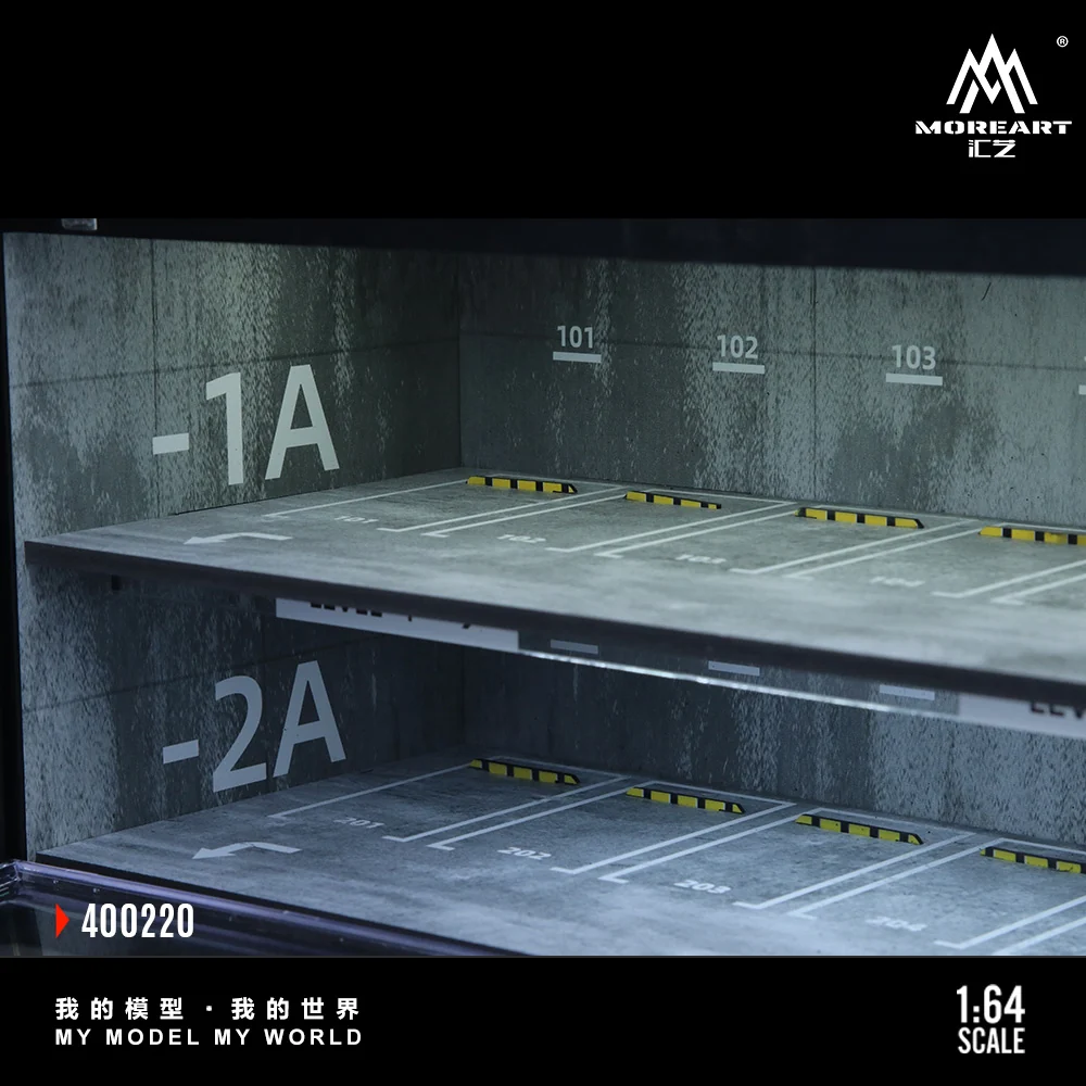 Underground Parking Garage Shipping Container - MoreArts 1:64 - Image 6