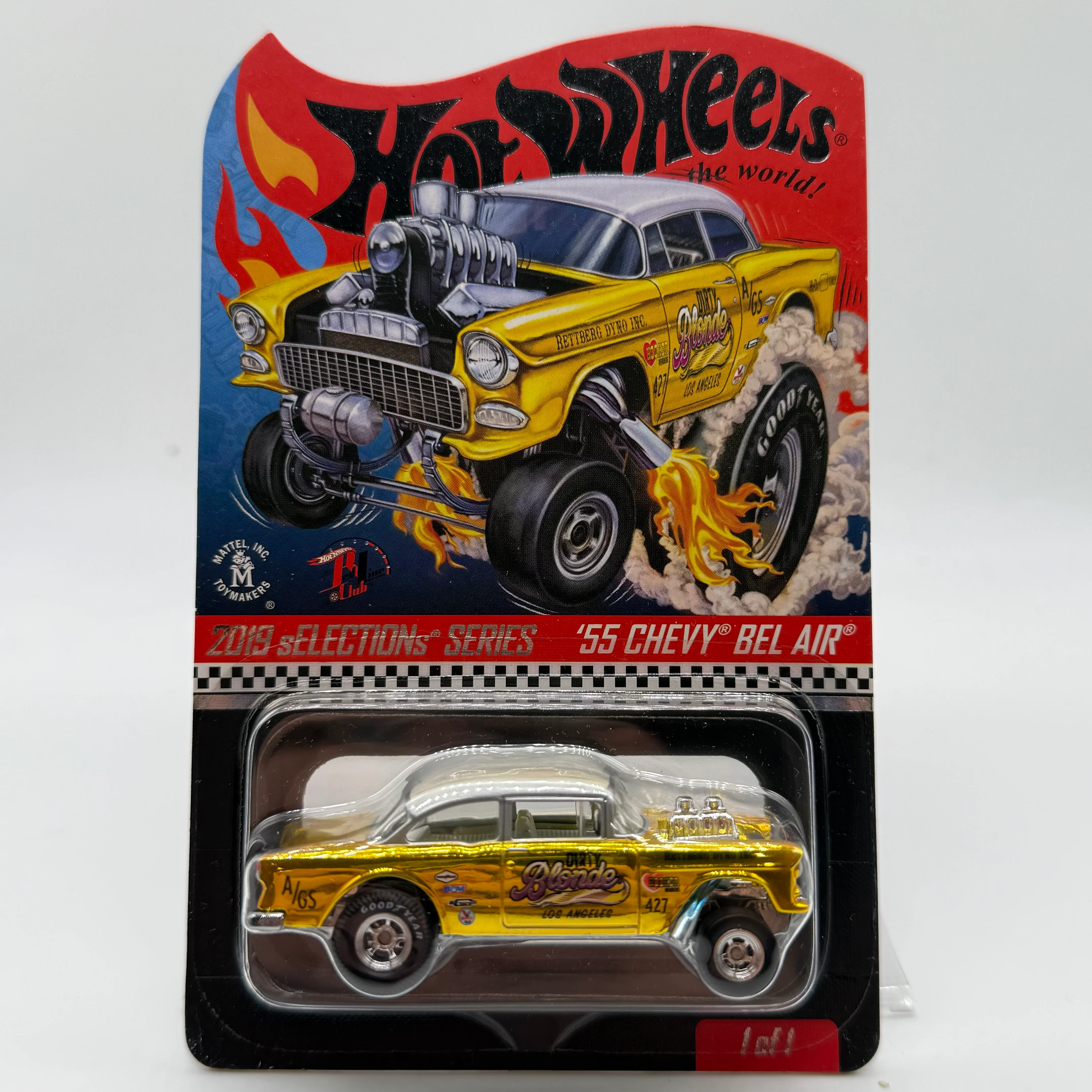 ‘55 Chevy Bel Air - 2019 Selections Series RLC Red Line Club Hotwheels
