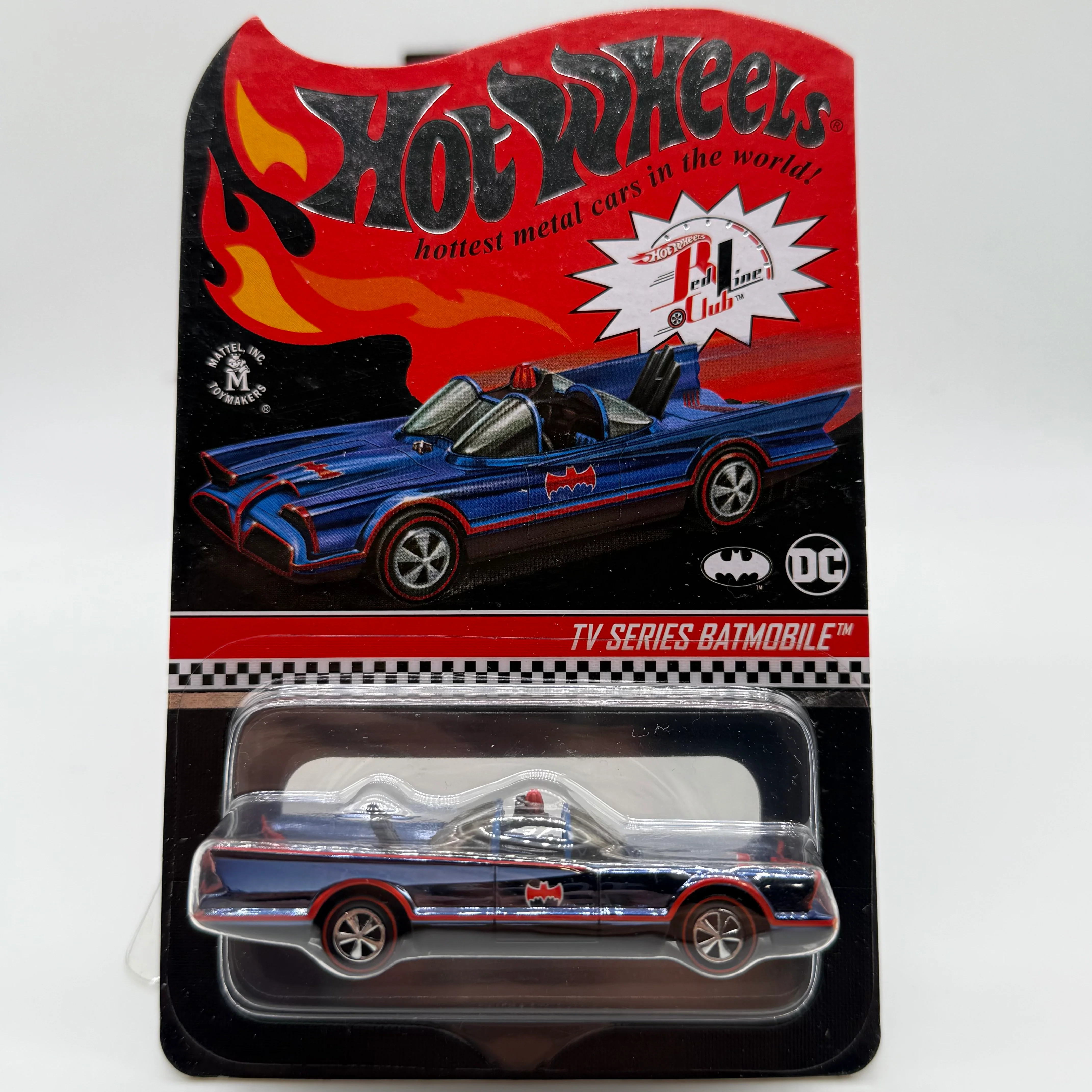 TV Series Batmobile 2021 Hotwheels RLC Red Line Club