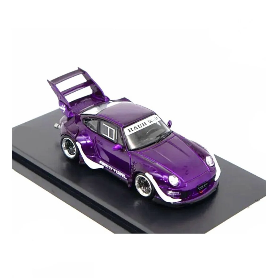 Porsche RWB 993 Army Girl - Electric Purple (High Spoiler) *ONLY 499pcs Made* - Image 2