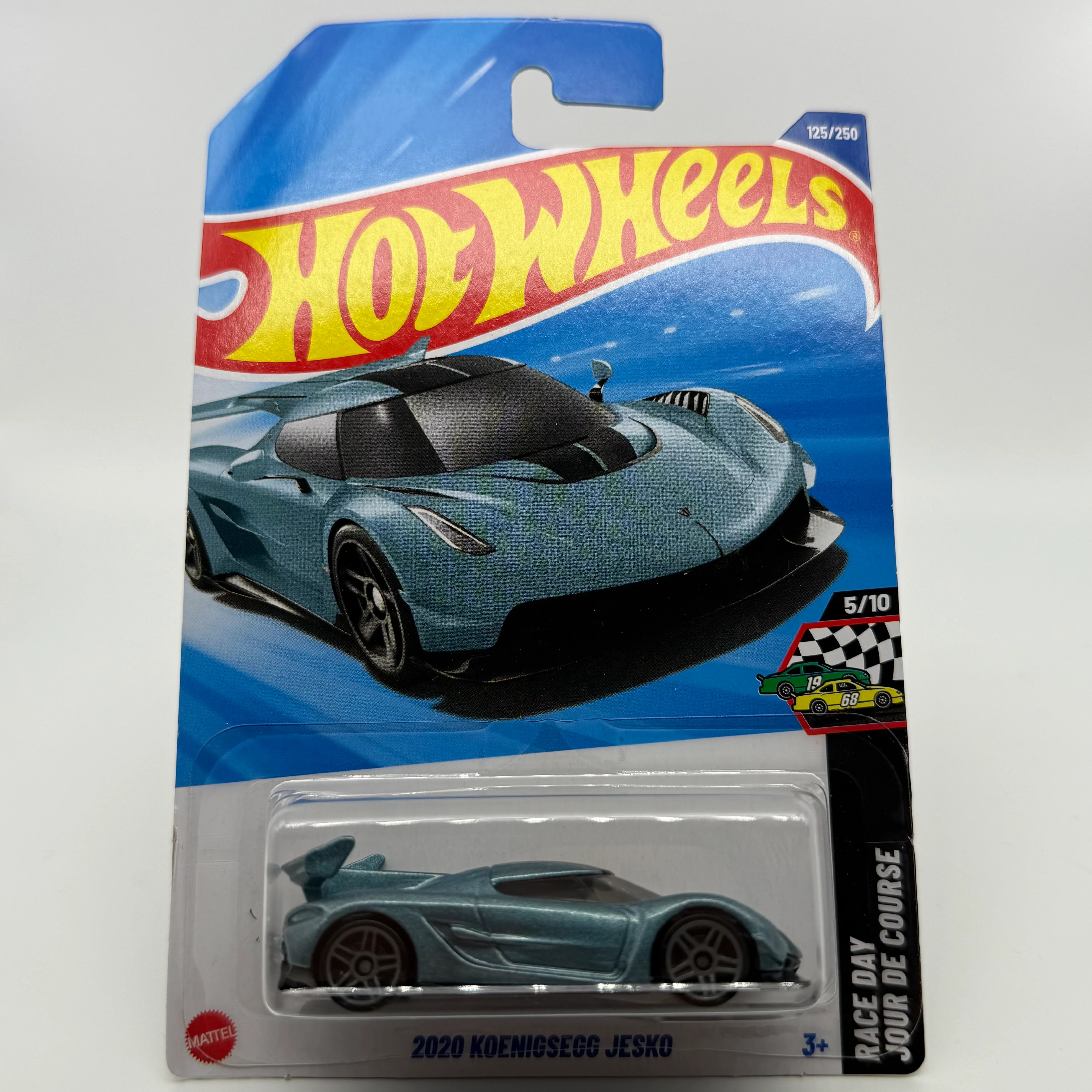 2020 Koenisegg Jesko - Race Day 5/10 Hotwheels Mainline 125/250