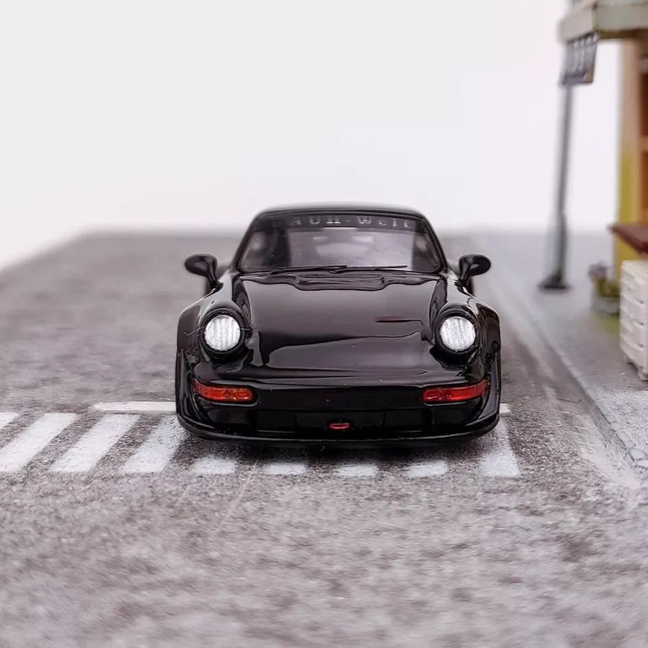 PORSCHE RWB 964 (DUCKTAIL BLACK) ONLY 299pcs Made - 1/64 - Image 3