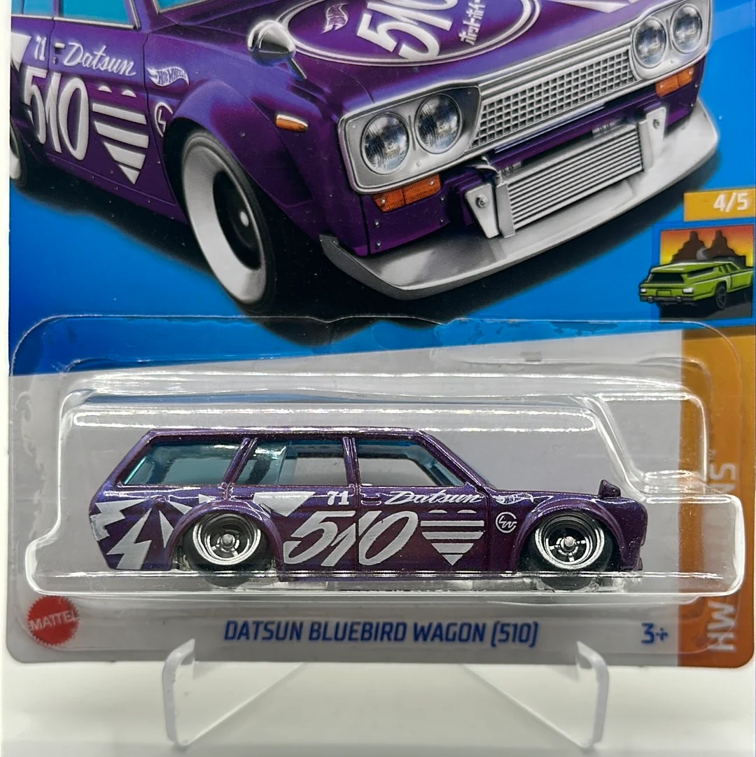 HVM CUSTOM Datsun Bluebird Wagon 510 - Slammed & Cambered wheels - Image 3