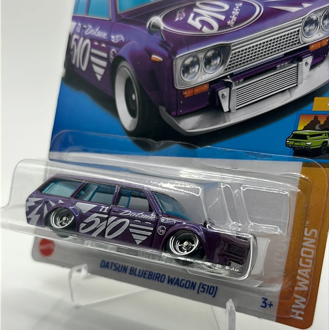 HVM CUSTOM Datsun Bluebird Wagon 510 - Slammed & Cambered wheels - Image 4