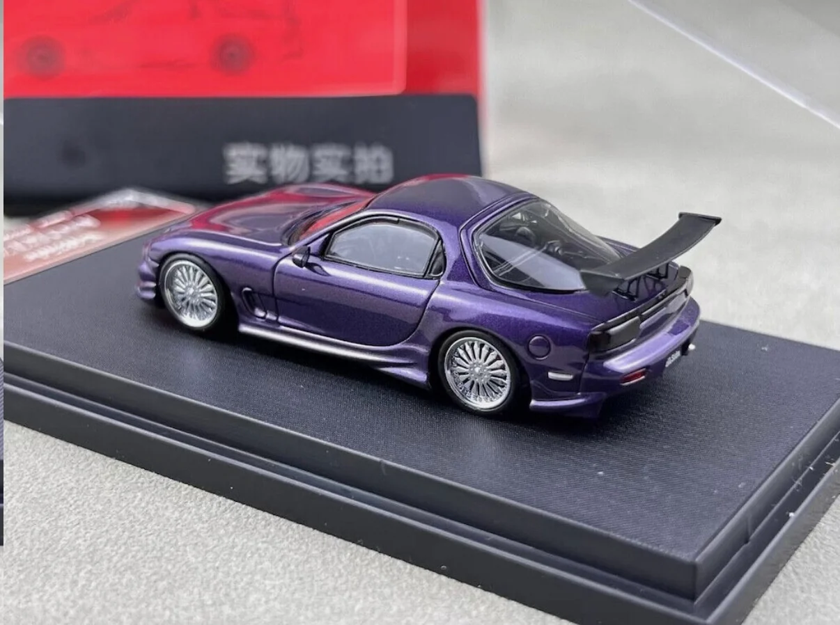 Veilside Mazda RX7 GT WING (Midnight Purple) LIMITED TO 599pcs - Mortal 1:64 - Image 10