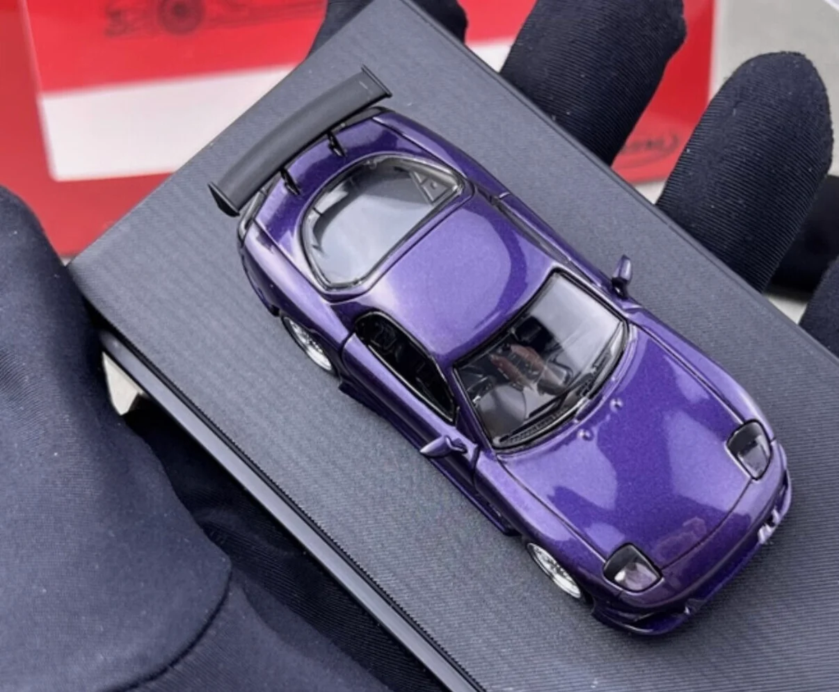 Veilside Mazda RX7 GT WING (Midnight Purple) LIMITED TO 599pcs - Mortal 1:64 - Image 12