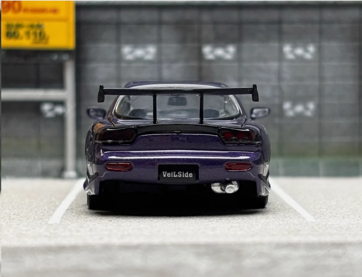 Veilside Mazda RX7 GT WING (Midnight Purple) LIMITED TO 599pcs - Mortal 1:64 - Image 7