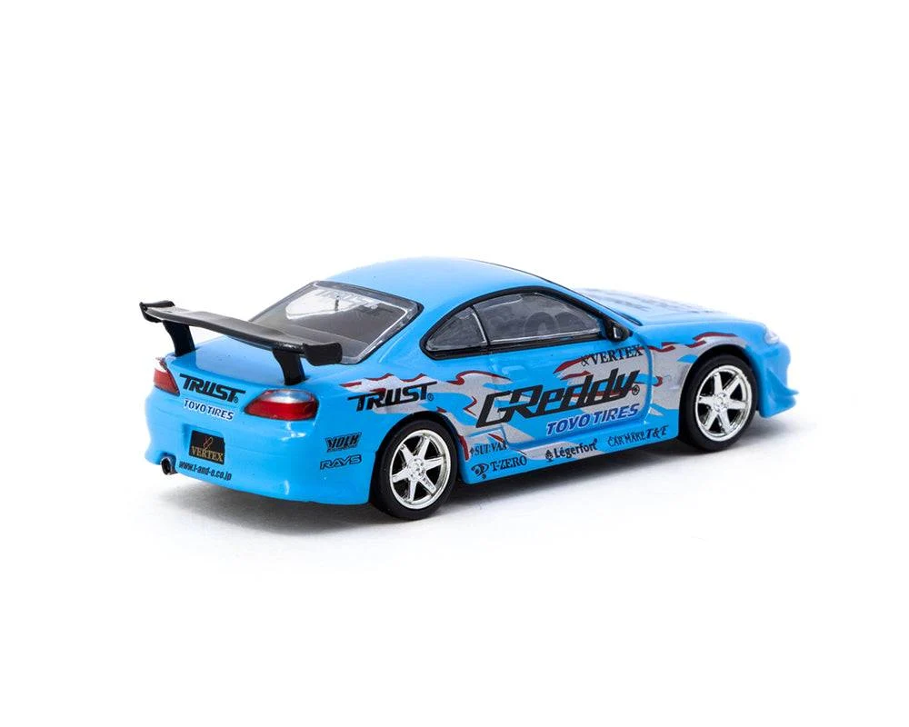 Vertex Nissan Silvia (S15) GReddy Special Limited Edition – MiJo Exclusives Tarmac Works 1:64 - Image 3